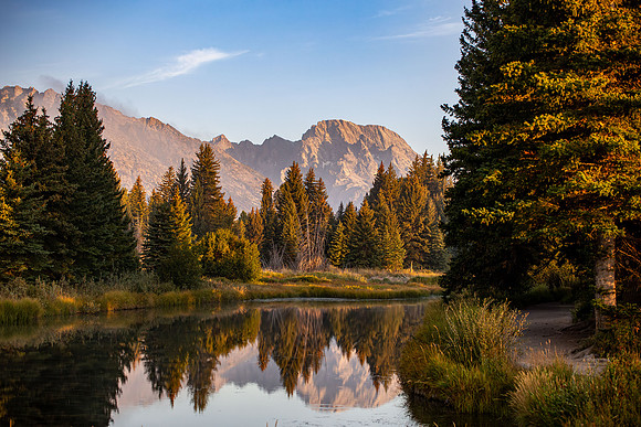 Schwabacher Landing Reflection
