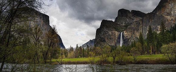 Yosemite Rainy Day Valley View