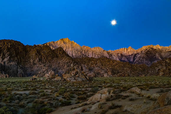 Alabama Hills at Sunrise